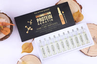 Keratine Queen Brazilian Protein Collagen Hair Ampoules 13ml*10
