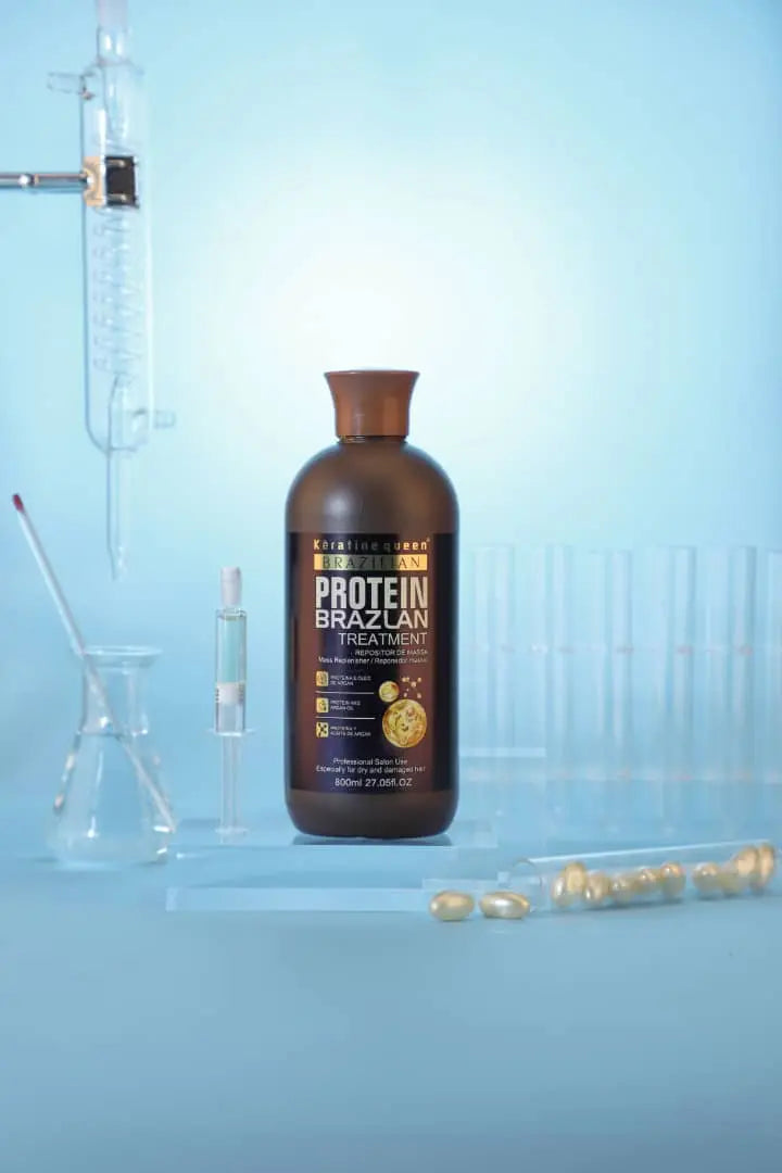 Keratine Queen Brazilian Hair Protein Keratin Treatment 800ml