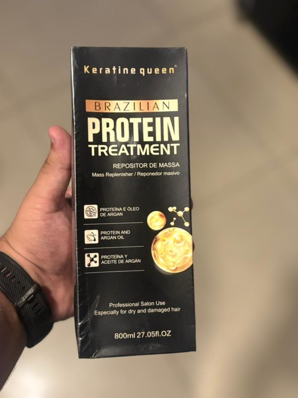 Keratine Queen Brazilian Hair Protein Keratin Treatment 800ml